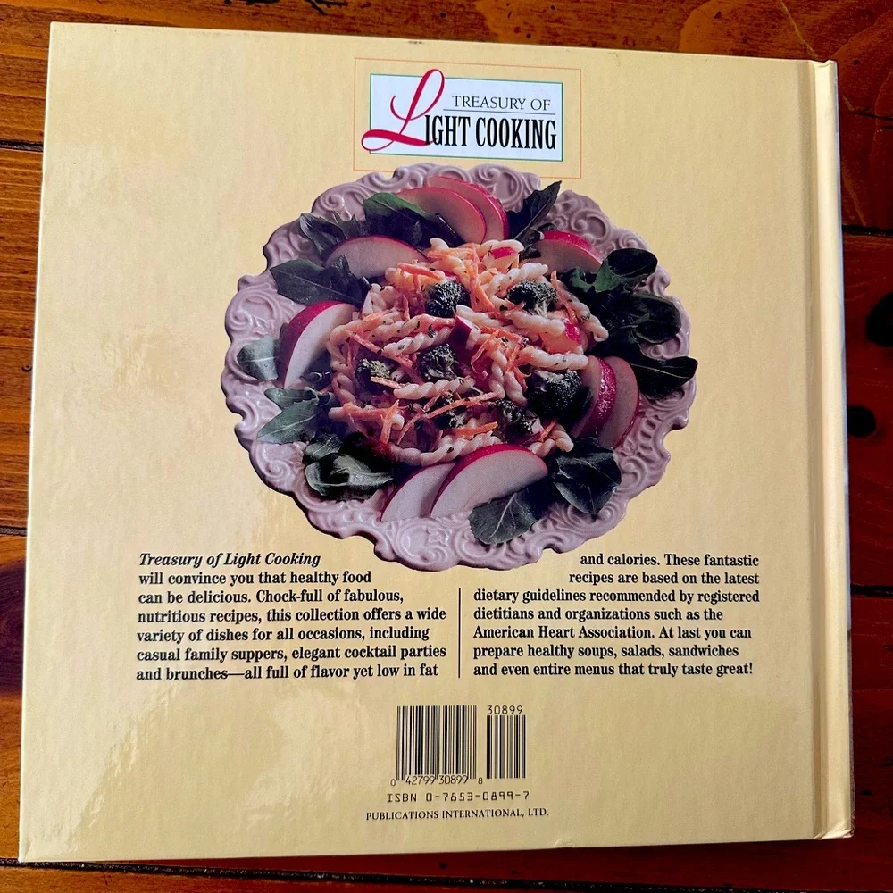 TREASURY of LIGHT COOKING 3 BOOKS IN 1